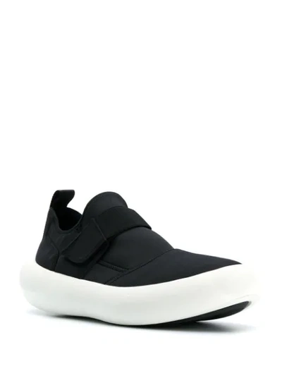 Shop Marni Slip-on Sneakers In Black