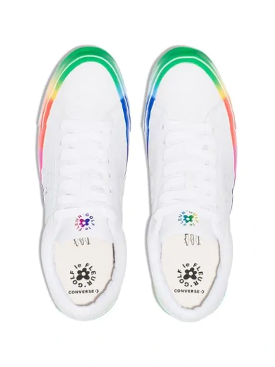 Shop Converse Golf Le Fleur Sneakers In White