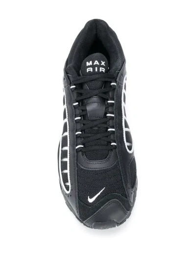 Shop Nike Max Air Sneakers In Black