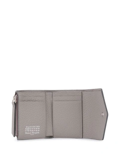 Shop Maison Margiela Envelope Wallet In Grey