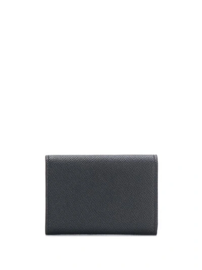 Shop Balenciaga Ville Accordion Card Holder In Black