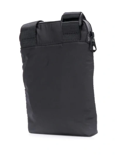 Shop Diesel F-discover Crossbody Bag In Black