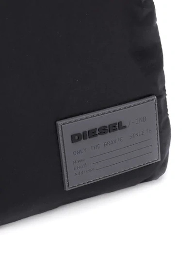 Shop Diesel F-discover Crossbody Bag In Black