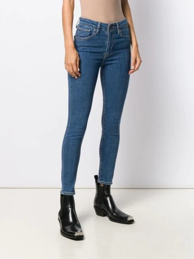 Shop Levi's 721 Skinny-fit Jeans In Blue