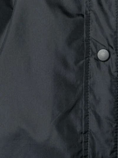 Shop Aspesi Long-sleeve Shirt-jacket In Black