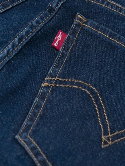 Shop Levi's High Waisted Skinny Jeans In Blue