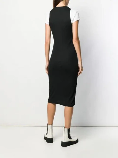 Shop Rag & Bone Sleeveless Midi Dress In Blk   Black