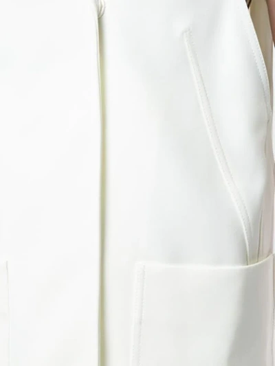 Shop 3.1 Phillip Lim Hooded Concealed Fastening Vest In White