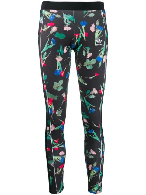 adidas leggings blumenprint