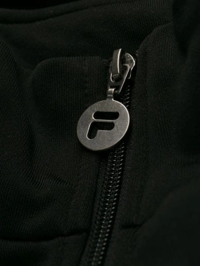 FILA TALLI LOGO TAPE JACKET - 黑色