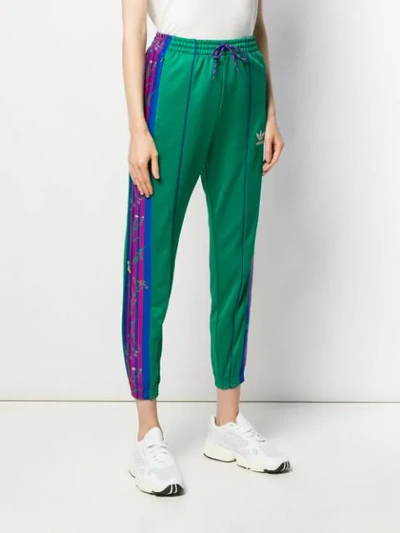 Adidas Originals Signature Stripe Track Pants In Bgreen | ModeSens