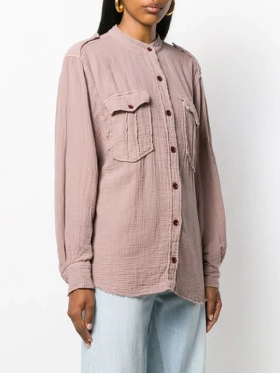 Shop Isabel Marant Étoile Jepson Shirt In Pink