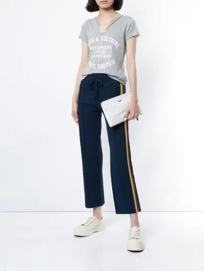 Shop Zadig & Voltaire Zadig&voltaire Short Sleeved T-shirt - Grey