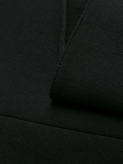 Shop Tom Ford Asymmetric Pencil Skirt In Black