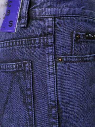 Shop Marc Jacobs The Turn-up Jeans In 500 Purple