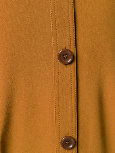 ASPESI MIDI SHIRT DRESS - 棕色