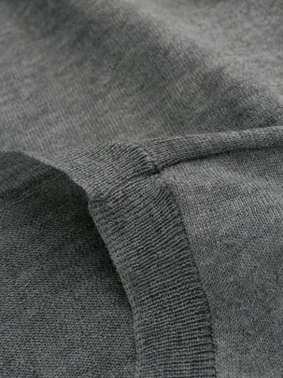 Shop Nuur Crew Neck Jumper In Grey