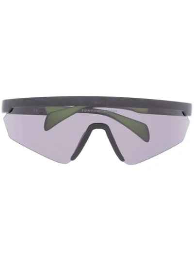 TOMMY HILFIGER OVERSIZED MASK SUNGLASSES 
