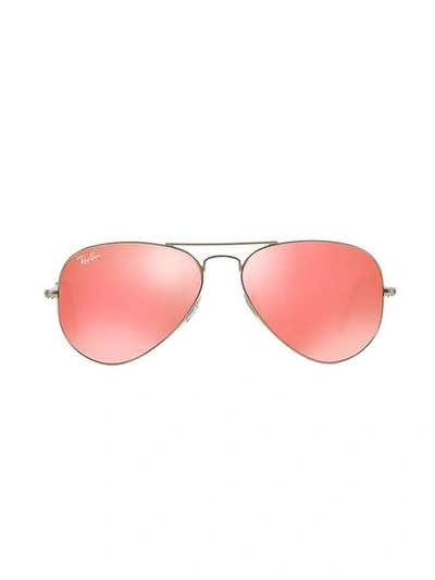 Shop Ray Ban Ray-ban Oculos De Sol - Red