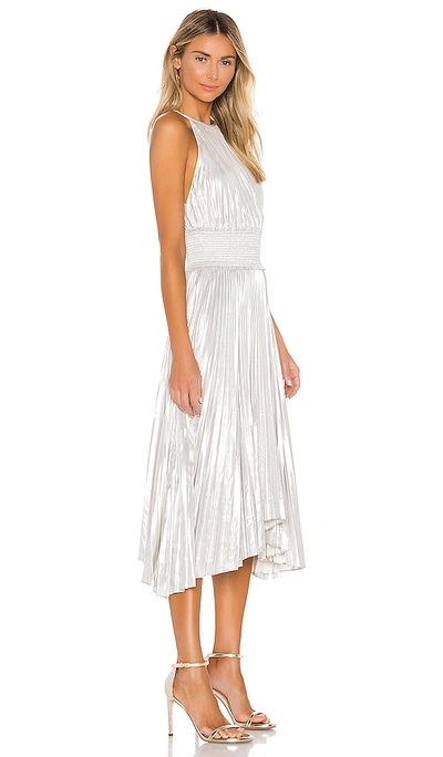 Shop A.l.c Weston Dress In Silver