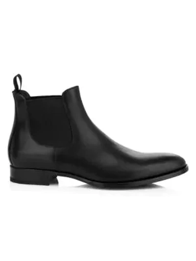 Shop To Boot New York Shelby Leather Chelsea Boots In Black
