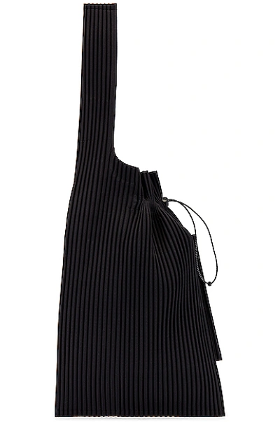 Shop Issey Miyake Homme Plisse Pleats Easy Bag In Black.
