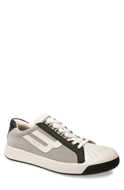 Shop Bally New Competition Sneaker In White/ Grey