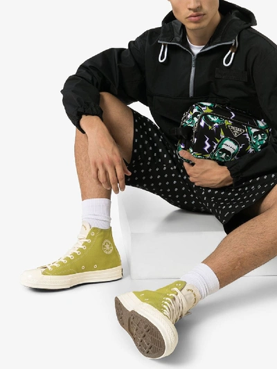 Converse Chuck 70 Renew Green Canvas Sneakers | ModeSens