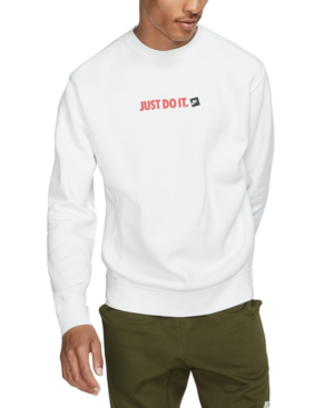 nike just do it sweatshirt mens