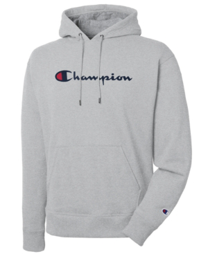 champion powerblend script hoodie