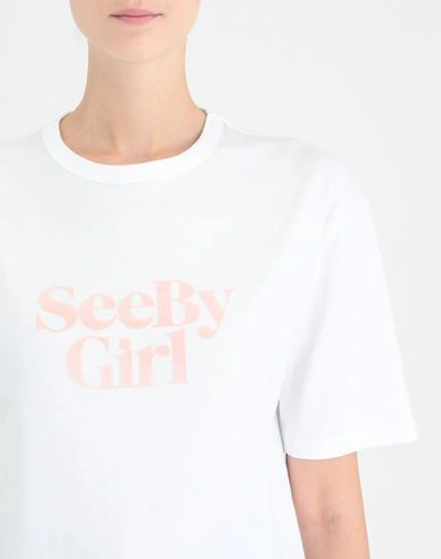 Shop See By Chloé T-shirts In White