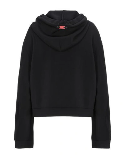 Shop High By Claire Campbell High Woman Sweatshirt Black Size Xl Polyester, Rayon, Polyurethane, Elastane