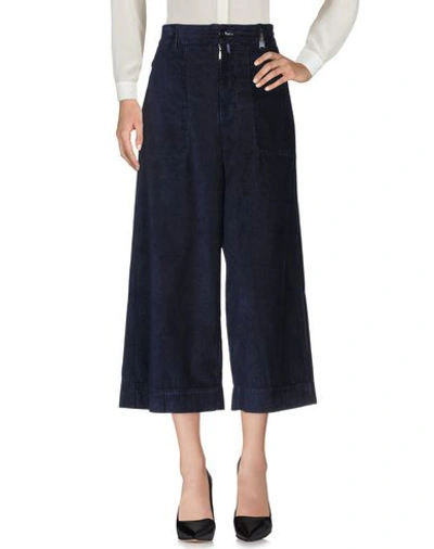 Shop High By Claire Campbell High Woman Pants Midnight Blue Size 2 Rayon, Cotton, Elastane