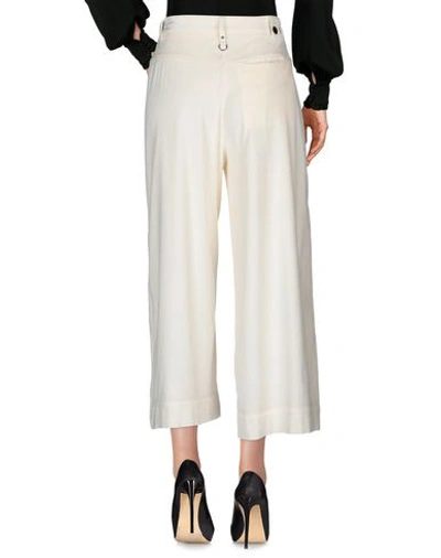 Shop High By Claire Campbell High Woman Pants Ivory Size 8 Rayon, Cotton, Elastane In White