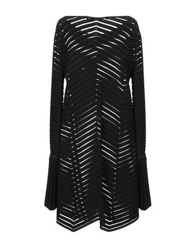 Shop Antonino Valenti Short Dress In Black