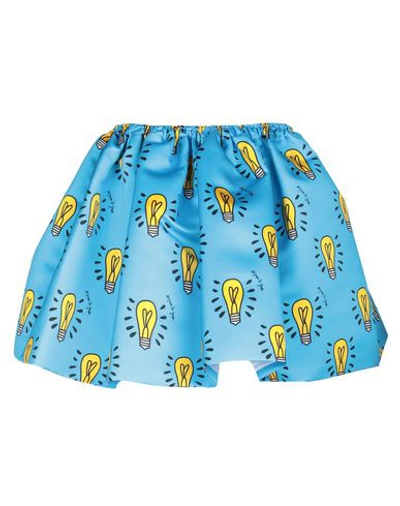 Shop Au Jour Le Jour Mini Skirt In Azure