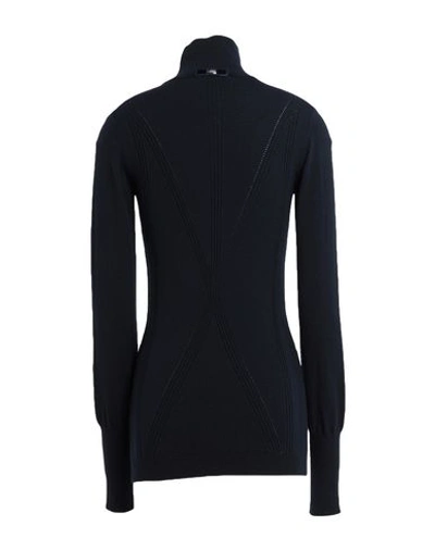 Shop High By Claire Campbell High Woman Turtleneck Midnight Blue Size L Rayon, Wool, Nylon