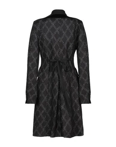 Shop High By Claire Campbell High Woman Coat Black Size 12 Virgin Wool, Rayon, Nylon, Wool