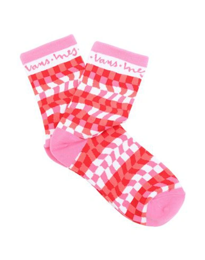 Shop Vans Short Socks In Pink