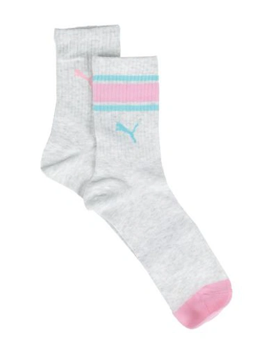 Shop Puma Socks & Tights In Light Grey