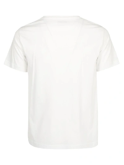 Shop Fendi Diabolic Eye T-shirt In Bianco