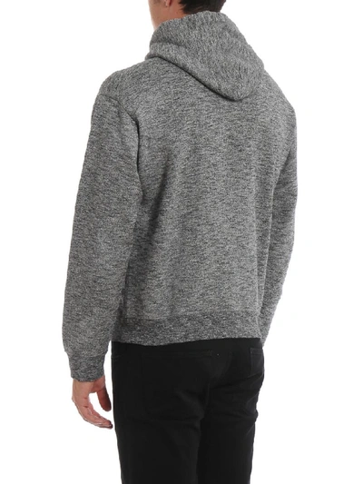 Shop Dsquared2 Hoodie Icon In Grey/yellow