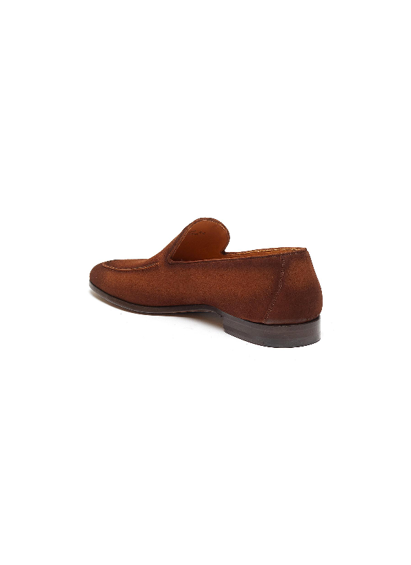 Magnanni Suede Loafers | ModeSens