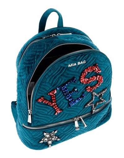 Shop Mia Bag Backpack & Fanny Pack In Deep Jade