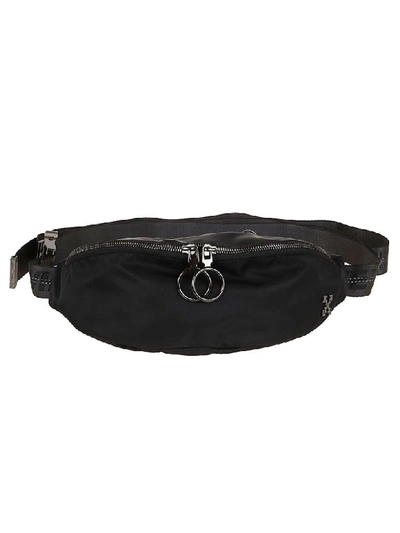 Shop Off-white Nylon Fanny Pack In Black No Color