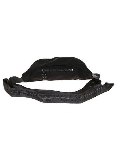 Shop Off-white Nylon Fanny Pack In Black No Color