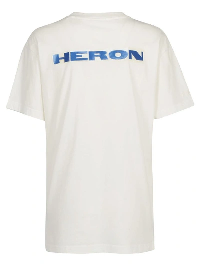 Shop Heron Preston T-shirt In Off White