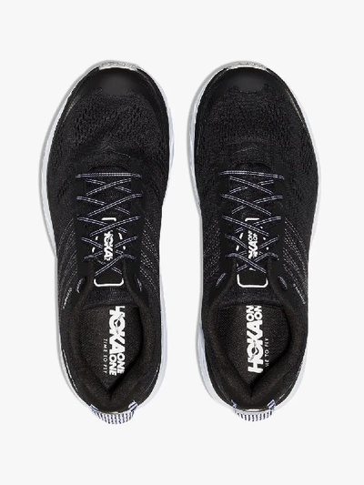 Shop Hoka One One Black Clifton 6 Sneakers