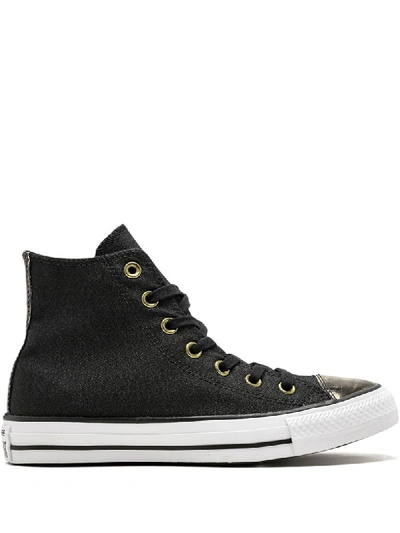 Shop Converse 'ctas Brush-off' Sneakers - Schwarz In Black