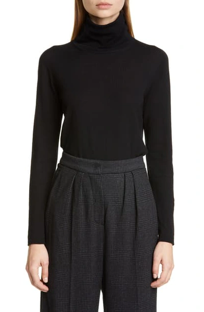 Shop Max Mara Anta Turtleneck Sweater In Black